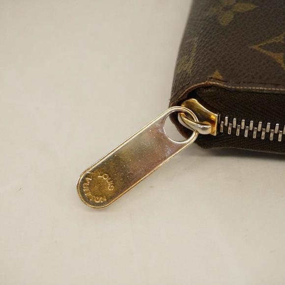 LOUIS VUITTON Long Wallet Monogram Zippy M60017 Brown Men's Women's - Picture 8 of 10